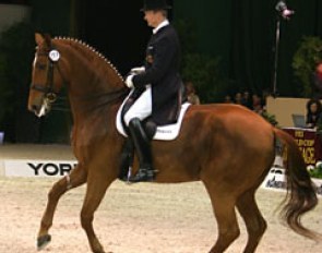 Hubertus Schmidt and Wansuela Suerte at the 2004 World Cup Finals