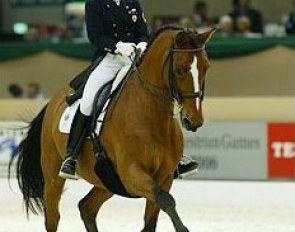 Belinda Trussell and Royan II at the 2004 World Cup Finals :: Photo © Dirk Caremans