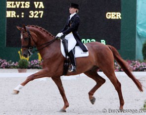 Nadine Capellmann and Elvis VA at the 2005 CDIO Aachen :: Photo © Astrid Appels