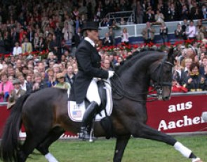 Leslie Morse's Tip Top (photo by Thomas Bach Jensen for Eurodressage.com)