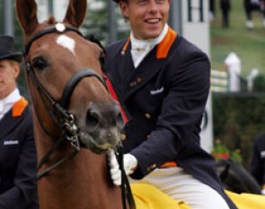 Laurens van Lieren on Hexagons Ollright :: Photo © Eurodressage