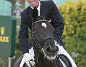 George Williams and Rocher at the 2005 CDIO Aachen :: Photo © Astrid Appels