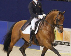 Edward Gal and Lingh at the 2005 CDI-W Amsterdam :: Photo © Astrid Appels