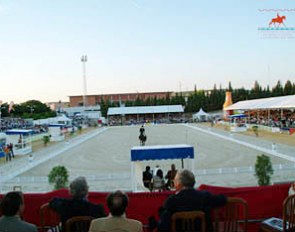 The show ring at the 2005 Spanish Championships