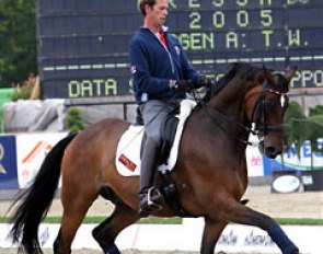 Carl Hester on Escapado (by Ex Libris)