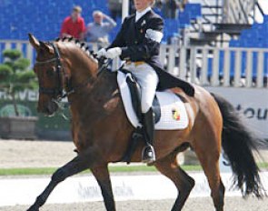 Mieke Lunskens on Jade:: Photo © Astrid Appels