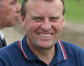 British team farrier Haydn Price