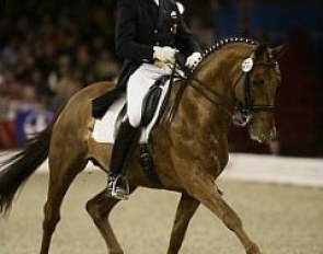 Hubertus Schmidt and Wild Dance at the 2005 CDI-W Frankfurt :: Photo © Karl Heinz Frieler