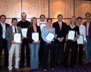 Award ceremony of the 2005 British Groom Awards