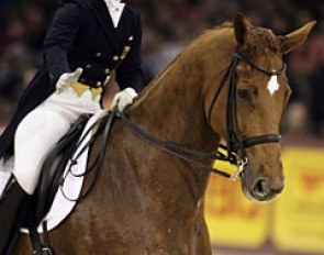 Isabell Werth and Warum Nicht FRH at the 2005 CDI-W Maastricht :: Photo © Dirk Caremans