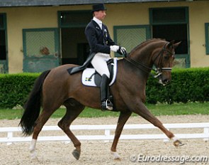 Patrik Kittel on Dallmayr at the 2005 CDIO Saumur