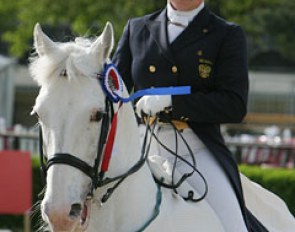 Korelova and Balagur at the 2005 CDIO Saumur