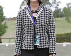 Jan Smith at the 2005 Australian Dressage Championships :: Photo © Berni Saunders