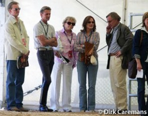 Joep Bartels (far right) at the 2005 World Cup Finals :: Photo © Dirk Caremans