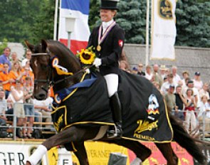 Helen Langehanenberg and Damon Hill, 5-year old World Champions :: Photo © Astrid Appels