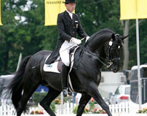 Rudolf Zeilinger and Dollmann at the 2005 CDI Verden :: Photo © Astrid Appels