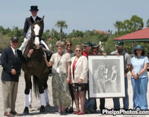 Inatana Las Marismas at her official show retirement :: Photo © Phelpsphotos.com