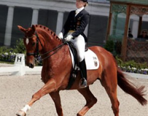 Nadine Capellmann and Elvis VA at the 2006 CDIO Aachen :: Photo © Astrid Appels