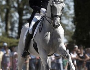 Andreas Helgstrand and Matine at the 2006 Danish Championships :: Photo © Klaus Sletting Jensen