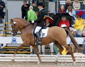 Third placed, FS Don't Worry Junior with Jana Freund