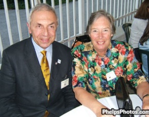 Jacques van Daele and Jennie Loriston-Clarke at the 2006 CDI Devon :: Photo © Mary Phelps
