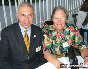 Jacques van Daele and Jennie Loriston-Clarke at the 2006 CDI Devon :: Photo © Mary Phelps
