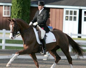 Dr. Cesar Parra and Furst Fabio at the 2006 Dressage at Devon :: Photo © Astrid Appels for Phelpsphotos.com