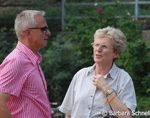 Isabell Werth's trainer and sponsor: Wolfram Wittig and Madeleine Winter-Schulze