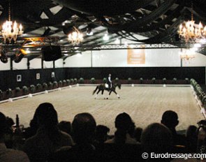 Hubertus Schmidt on Furst Fabio at the 2006 Global Dressage Forum :: Photo © Astrid Appels