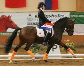 Kimberley de Jongh on Brummerhoeve's Boss