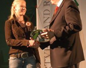 Annabel Frenzen, EC pony team gold, winner of the German Pony Derby and the Rhineland Championships. She is moving on to the Junior division as well.
