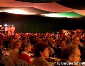 The room was fully packed