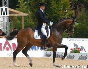 Andreas Helgstrand on Blue Hors Cavan (by Cavalier)