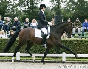 Dominique Filion and Vondel at the 2006 Pavo Cup Finals in Ermelo, The Netherlands :: Photo © Dirk Caremans