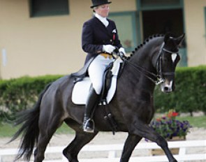 Sandy Phillips and Lara (by Lanciano). She's vying for a spot on the British team for the 2006 World Equestrian Games