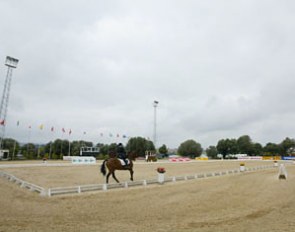 The show ring at the Sunshine Tour