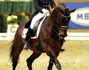 Emma Hindle and Lancet at the 2006 CDI Stadl Paura