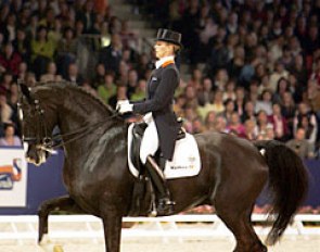 Anky van Grunsven and Salinero produce magic at the 2006 World Cup Finals in Amsterdam :: Photo © Astrid Appels