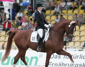 Esther Maruhn on De La Vega (by Davignon I x Wolkenstein II)