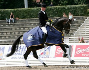 Ulf Möller and Sir Donnerhall :: Photo © Astrid Appels