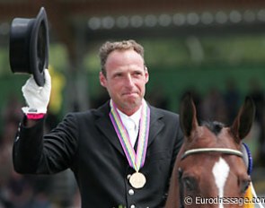 Van der Meer can just not believe what has happened
