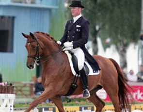 Matthew Dowsley and Cinderella at the 2006 World Equestrian Games :: Photo © Astrid Appels