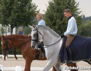 Nadine Capellmann and Andreas Helgstrand