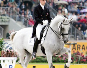 Andreas Helgstrand and Blue Hors Matine at the 2006 World Equestrian Games :: Photo © Astrid Appels