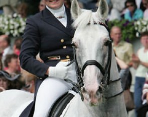 Korelova and Balagur were crowd favourites at the 2006 World Equestrian Games