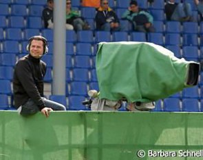 Lots of TV coverage at the 2006 World Equestrian Games. They are absolutely superb in filming dressage and editing it! Check out their professional coverage (to be seen on Eurosport, WDR).