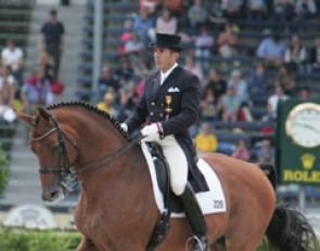 Cesar Parra and Galant du Serein at the 2006 World Equestrian Games :: Photo © Astrid Appels