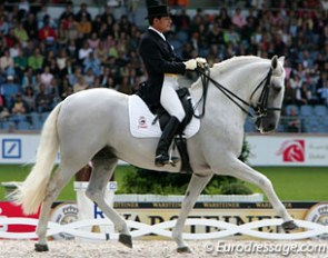 Rafael Soto and Invasor at the 2006 World Equestrian Games in Aachen :: Photo © Astrid Appels