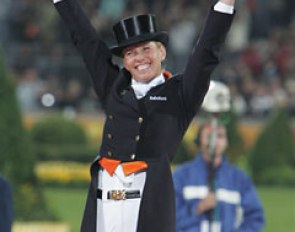 Anky van Grunsven is victorious :: Photo © Astrid Appels