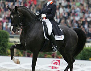 Anky van Grunsven and Salinero at the 2006 World Equestrian Games :: Photo © Astrid Appels